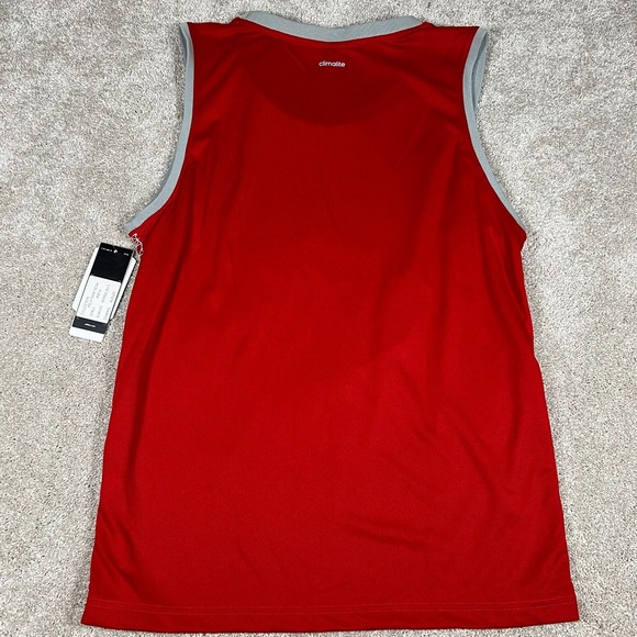 Adidas Mens Large Red All Hail Thee Louisville Cardinals Basketball Jersey NWT - Picture 2 of 6